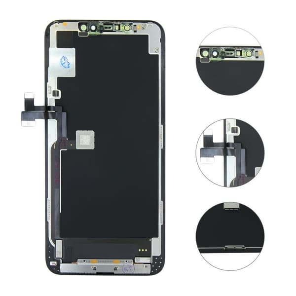 iPhone 11 Pro Max OLED Skärm - Svart (tagen från ny iPhone)