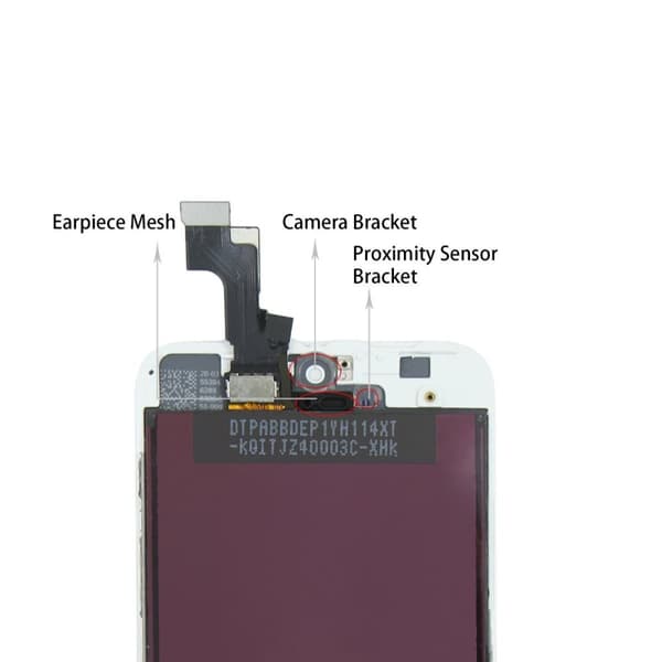 iPhone 5S/SE LCD Skärm AAA Premium - Vit