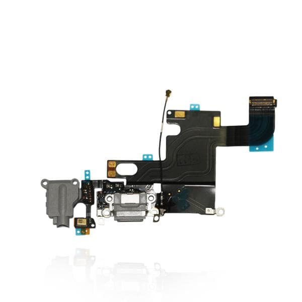 iPhone 6 Laddkontakt Flexkabel - Grå