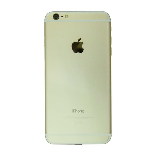 iPhone 6 Plus Baksida med Komplett Ram med Kamera och Batteri - Guld