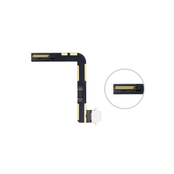 iPad 8 10.2" 2020 Laddkontakt - Vit