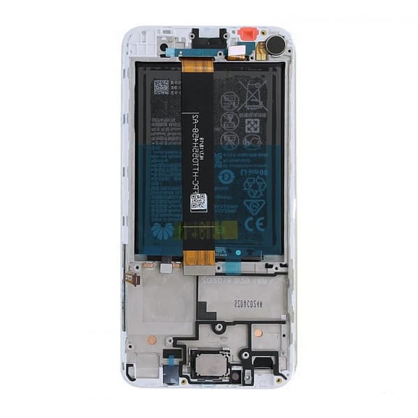 Huawei Y5 2018 Display Skärm med LCD Display med Batteri Original - Vit