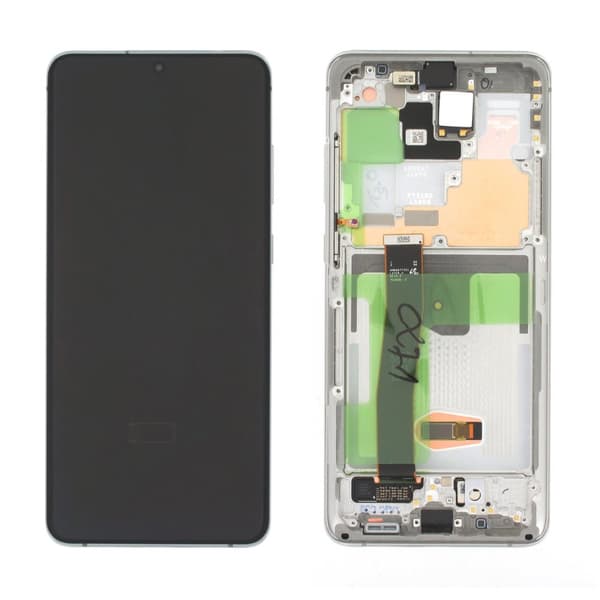 Samsung Galaxy S20 Ultra Skärm Display Original - Vit