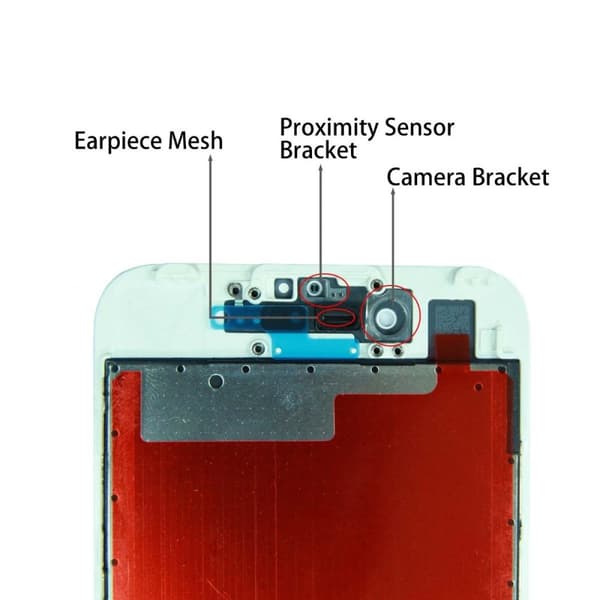 iPhone 7 LCD Skärm In-Cell  - Vit