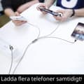Miniatyrbillede 3 af 3: Opladerkabel 3 i 1 Lightning / USB-C / Micro USB
