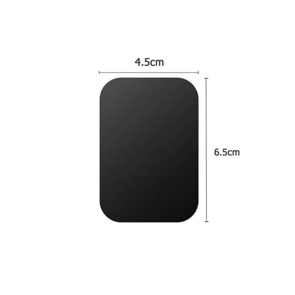 2-PACK Metallplatta för Mobilhållare "Magnethållare"
