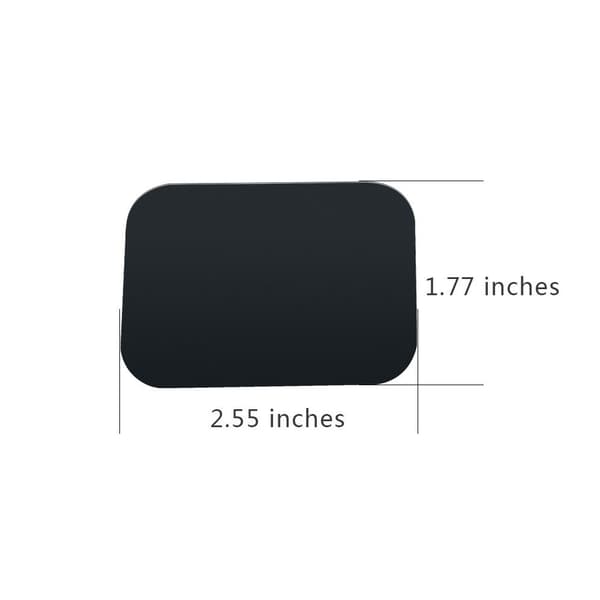 2-PACK Metallplatta för Mobilhållare 45x65mm "Magnethållare"
