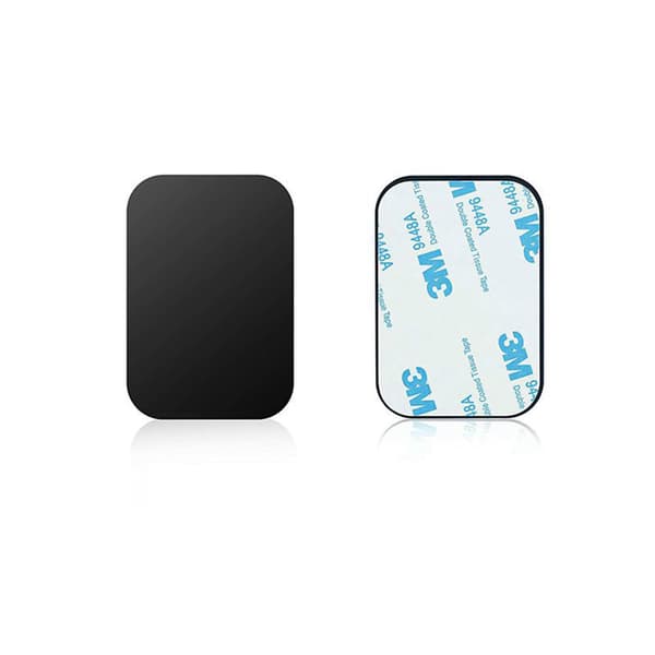 2-PACK Metallplatta för Mobilhållare 45x65mm "Magnethållare"