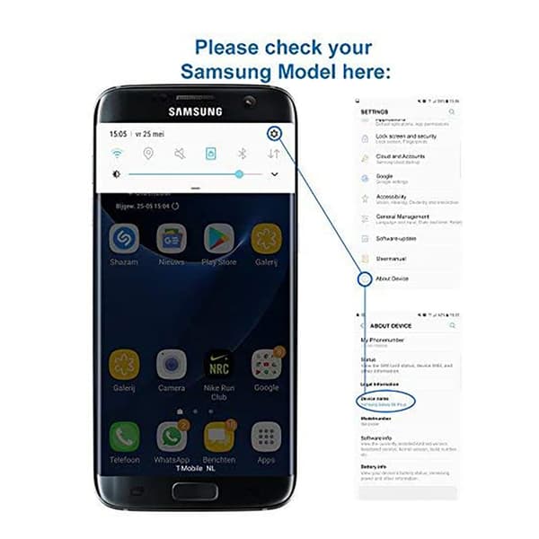 Samsung Galaxy S9 Plus Reservdel Dubbla SIM-kortshållare