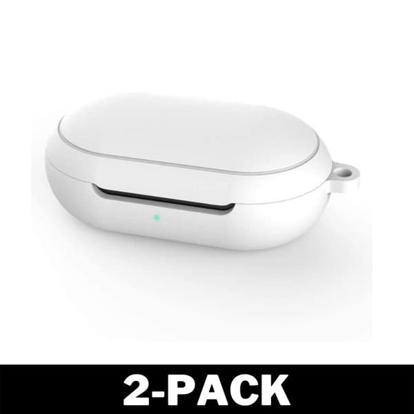 Galaxy Buds / Galaxy Buds Plus Silikon Fodral Vit