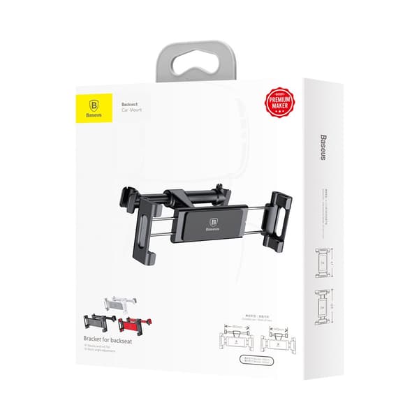 Baseus Back Seat Car Mount Phone and Tablet Holder 4.0-11inch Black