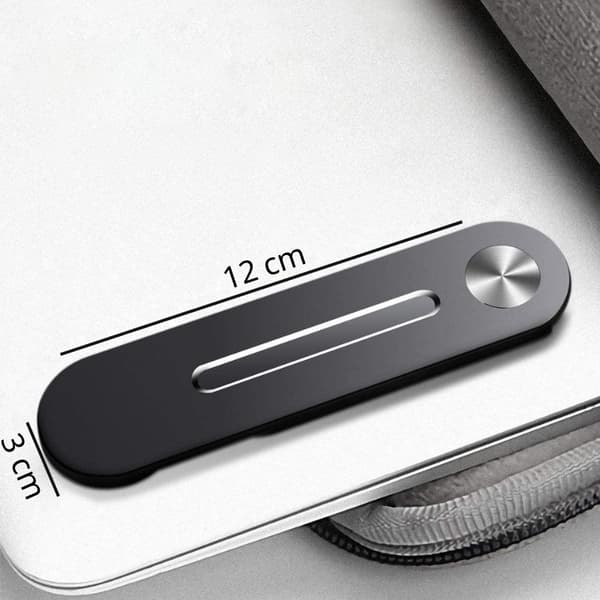 Adjustable Universal Mobile Holder for Laptop Black