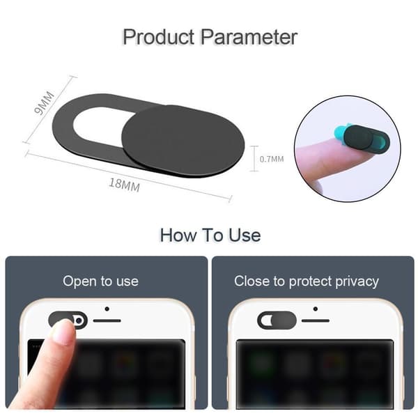 WebCam Cover Shutter Camera WebCam Slider Privacy Sticker