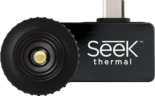 Seek Thermal Compact, USB-C for Android, compact thermal camera, black Sort