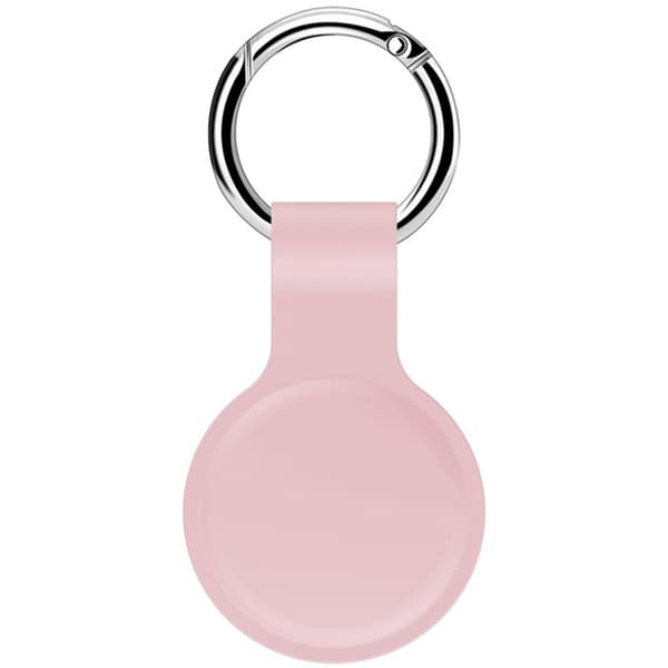 Stötdämpande Silikonfodral för Airtag Rosa