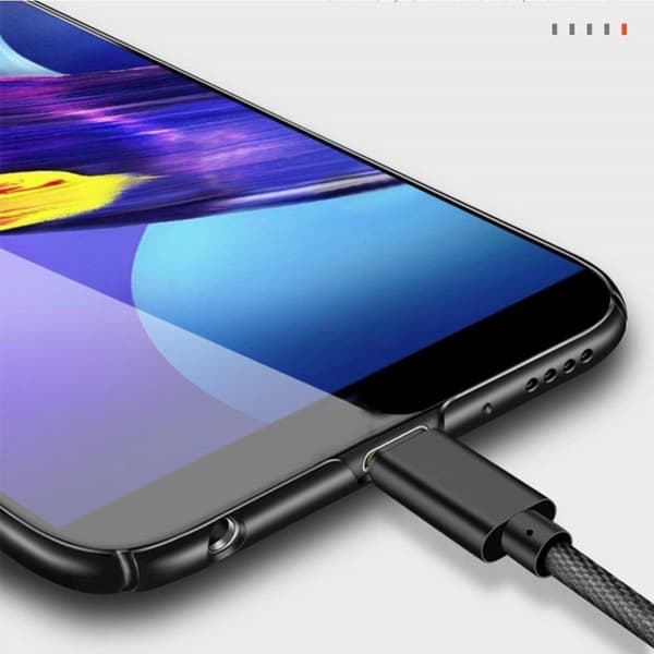 Hårt gummibelagt skal för OnePlus 5T - Svart