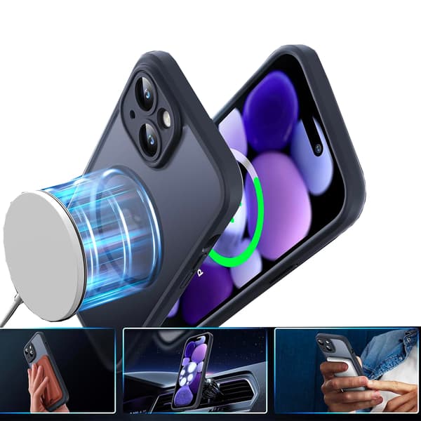 iPhone 15 Plus - Praktiskt Magsafe Fodral Magnetisk
