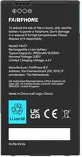 Miniatyrbilde 3 av 3: Fairphone 4-batteri