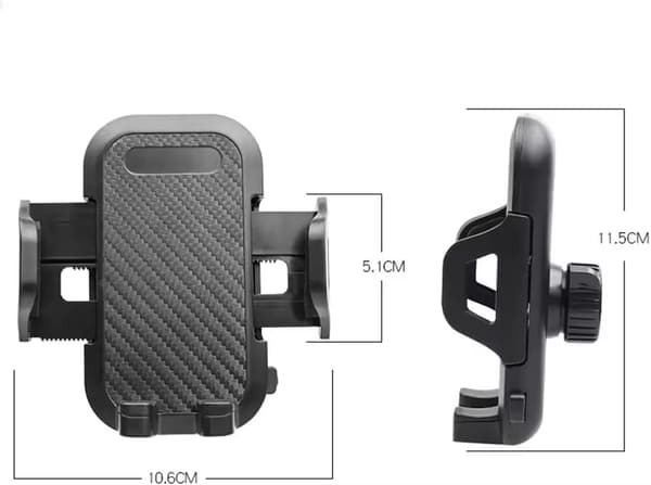 Universal Car Phone Holder – Suction Cup Mount for Windshield, Dashboard & Air Vent – ​​Adjustable 360° Smartphone Holder