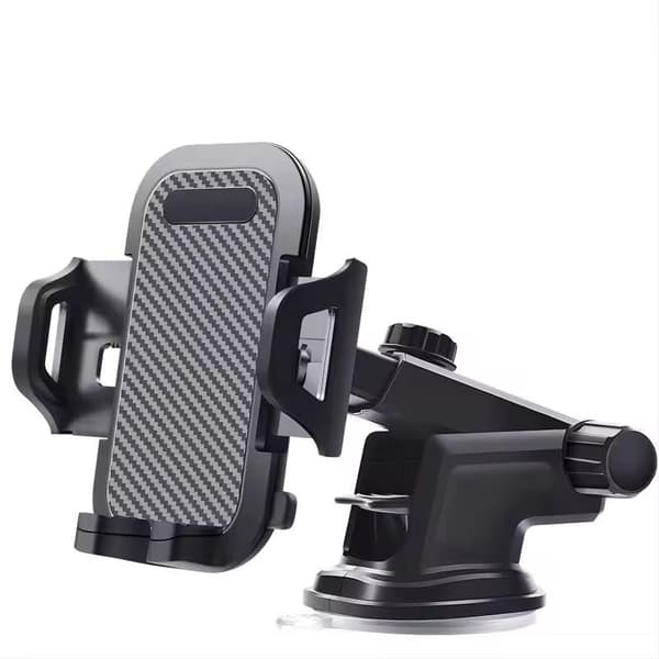 Universal Car Phone Holder – Suction Cup Mount for Windshield, Dashboard & Air Vent – ​​Adjustable 360° Smartphone Holder
