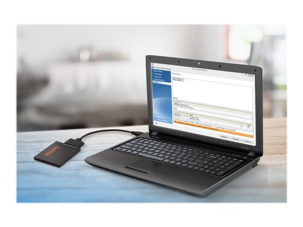 Sandisk SSD Notebook Upgrade Tool Kit - Diskkontroller - SATA - USB 3.0