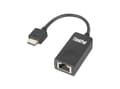 Miniatyrbild 3 av 5: Lenovo ThinkPad Ethernet Extension Adapter Gen 2 - Nätverksadapterkabel - RJ-45 (hona) till Lenovo Ethernet förlängningssladd (hane) - 8 cm - för Thi