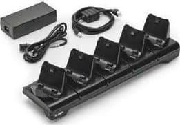 Zebra 5-Slot Docking Charger - Dokkingstasjon - for ZQ300 Series