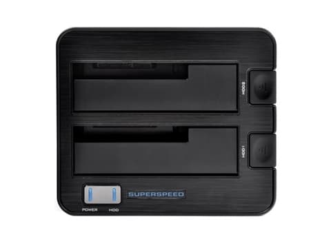 Thermaltake BlacX Duet 5G, Musta, 5 Gbit/s, 2.5” & 3.5” SATA I/II/II HDD, CE, FCC, GOST R, SATA, Serial ATA II, 2.5,3.5"