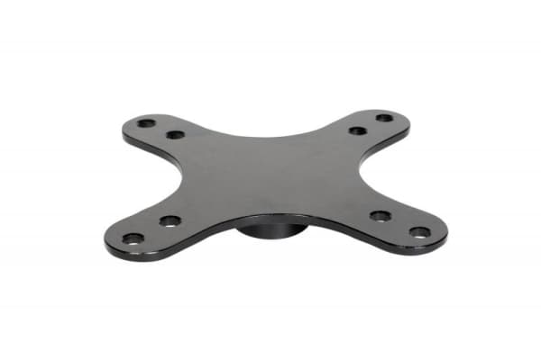 Gamber-Johnson MAX3 Device Plate - Monteringskomponent (monteringsplate) - eloksert aluminium - svart pulverjakke