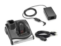 Zebra Single Slot Cradle Kit - Dokkingstasjon - RS-232 / USB - USA - for Zebra MC9090-G, MC9090-K, MC9090-S, MC909X-K, MC909X-S, MC9190-G, MC92N0, MC
