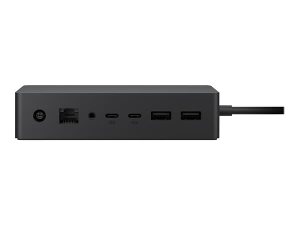 Microsoft Surface Dock 2 - Dokkingstasjon - Surface Connect - 2 x USB-C - 1GbE - 199 watt - for Surface Book 2, Book 3, Go, Go 2, Laptop 2, Laptop 3,