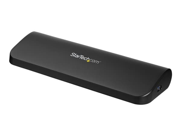 StarTech.com USB 3.0-dockningsstation för dubbla skärmar med HDMI &amp; DVI/VGA - Dockningsstation - USB - VGA, HDMI - 10Mb LAN - för P/N: ARMBARDUO,