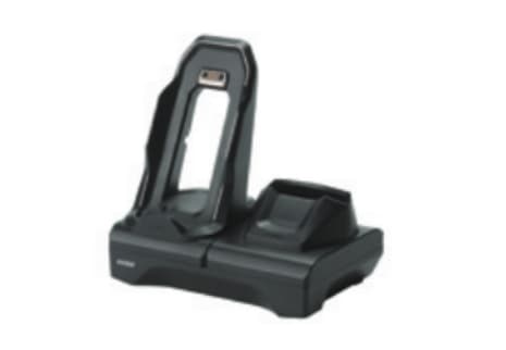 Zebra 2-Slot Charge/USB/Ethernet ShareCradle - Dockningsstation - USB / Ethernet - för Symbol TC70; Zebra TC70, TC70X, TC72, TC75, TC75X, TC77