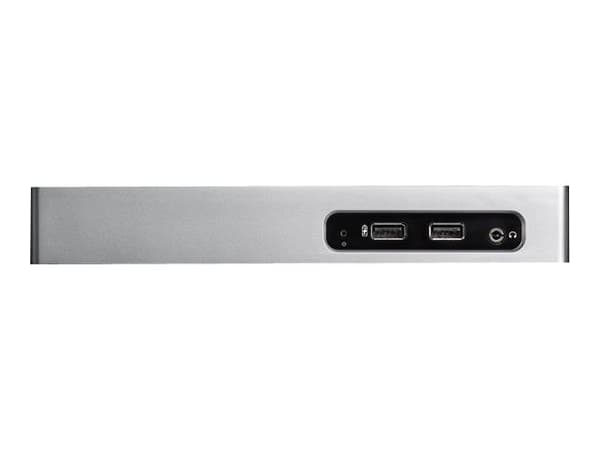 StarTech.com USB 3.0 Docking Station, Dual Monitor Laptop Docking Station with HDMI & DVI/VGA Video, 6-port USB 3.1 Gen 1 5Gbps Hub, GbE, Audio, Univ