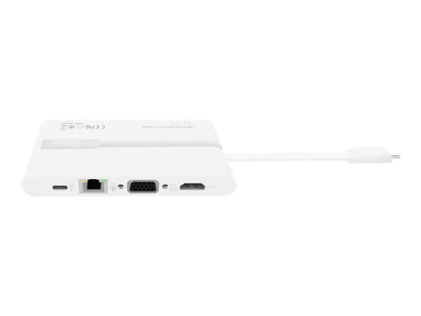 DICOTA USB-C Portable Docking 9-in-1 with HDMI - Dockningsstation - USB-C - VGA, HDMI