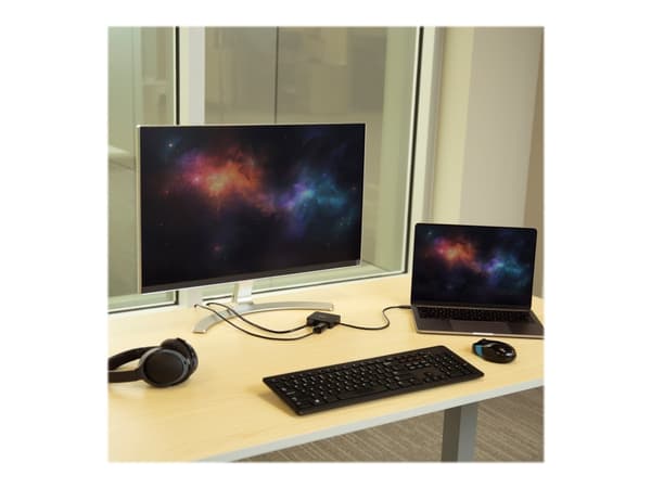 StarTech.com USB C Multiport Adapter, Kannettava USB-C Mini Dock 4K HDMI Video, Gigabit Ethernet, USB 3.0 Hub (1x USB-A 1x USB-C), USB Type-C Multipo