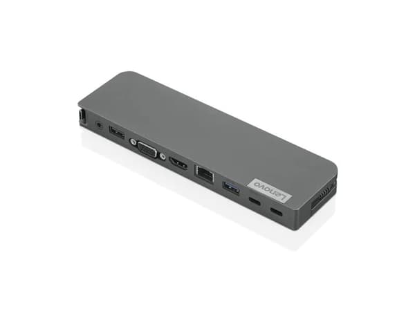 Lenovo USB-C Mini Dock - Minitelakka - USB-C - VGA, HDMI - GigE - 65 Watt - Lajittele