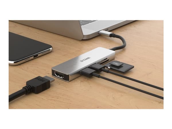 D-Link DUB-M530 - Telakointiasema - USB-C / Thunderbolt 3 - HDMI
