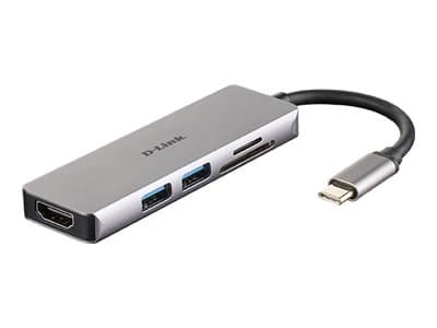 D-Link DUB-M530 - Telakointiasema - USB-C / Thunderbolt 3 - HDMI