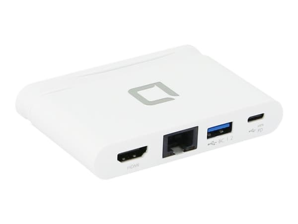 DICOTA USB-C Portable Docking 4-in-1 with HDMI - Dockningsstation - USB-C - HDMI