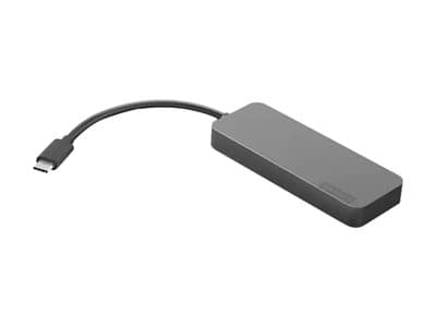 Lenovo USB-C to 4 Port USB-A Hub - Hubb - 4 x SuperSpeed USB 3.0 + 1 x USB-C - skrivbordsmodell