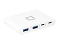 Miniatyrbild 4 av 5: DICOTA USB-C Portable Hub 4-in-1 - Hub - 2 x USB-C + 2 x SuperSpeed USB - skrivbord