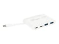 Miniatyrbild 2 av 5: DICOTA USB-C Portable Hub 4-in-1 - Hub - 2 x USB-C + 2 x SuperSpeed USB - skrivbord