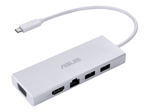 ASUS OS200 - Dockningsstation - USB-C - HDMI, VGA - 1GbE - för 14; 15; Chromebook CX1; ExpertBook B5; P14; P17; VivoBook 17; ZenBook 13 OLED