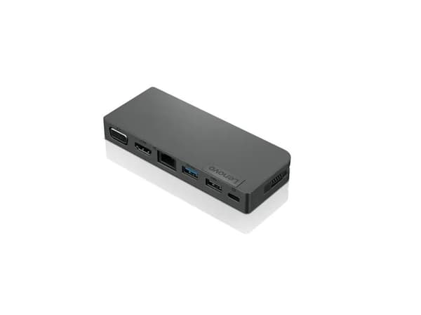 Lenovo Powered USB-C Travel Hub - Dockningsstation - USB-C - VGA, HDMI - Campus - Världsomspännande - för ThinkPad X1 Yoga Gen 8 21HQ
