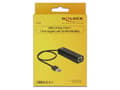 Miniatyrbild 5 av 5: DeLock USB 3.0 Hub 3 Port + 1 Port Gigabit LAN 10/100/1000 Mb/s - Hub - 3 x SuperSpeed USB 3.0 + 1 x 10/100/1000 - skrivbord