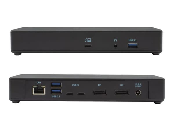 I-TEC THUNDERBOLT3 2X LCD DOCK ACCS USB-C COMPATIBLE DP 1.4 PD 85W