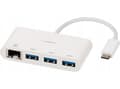Miniatyrbild 5 av 5: Vivanco CC UC UA3RJ45, USB 3.2 Gen 1 (3.1 Gen 1) Type-C, Vit, RJ-45, USB 3.2 Gen 1 (3.1 Gen 1) Type-A, 0,9 A, Windows 10, Windows 7, Windows 8, Windo