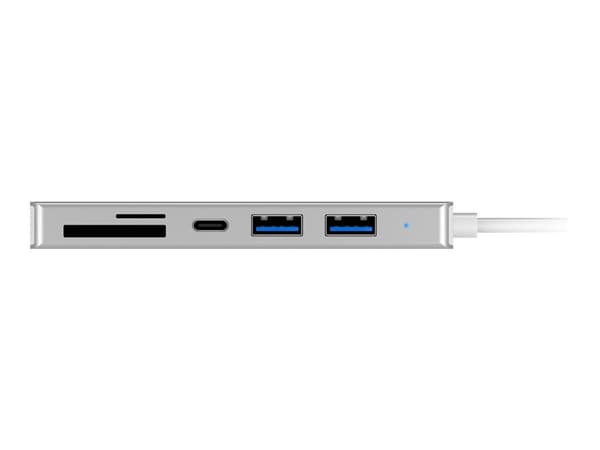 ICY BOX IB-HUB1413-CR - Telakointiasema - USB-C