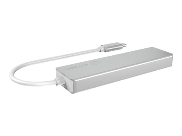 ICY BOX IB-HUB1413-CR - Telakointiasema - USB-C